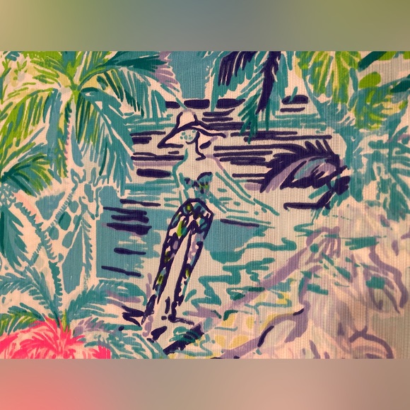 COPY - Lilly Pulitzer fabric 5 yards - Picture 2 of 8